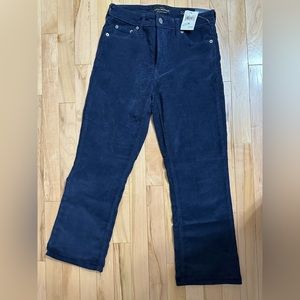 Lucky Brand Bridgette Cropped Flare Corduroy Jeans Size 2 - NWT